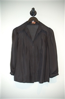 Basic Black Lida Baday Blouse, size 8