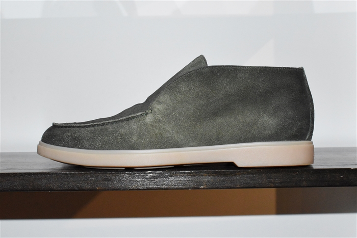 Dark Olive Santoni Chukkas, size 9