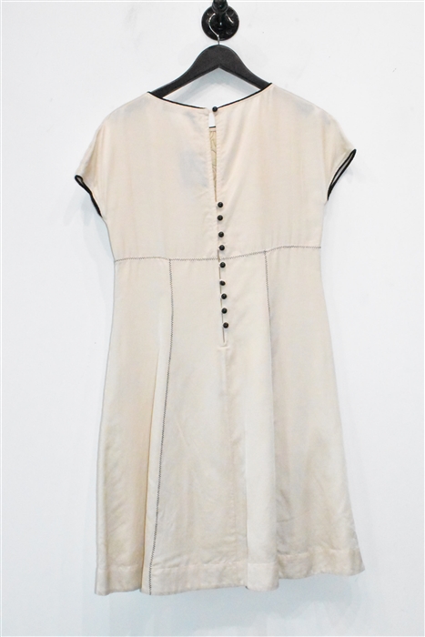 Pale Beige Twin-Set A-Line Dress, size S