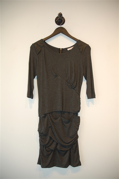 Dark Ash Sandro Sheath Dress, size S