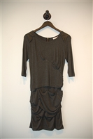 Dark Ash Sandro Sheath Dress, size S