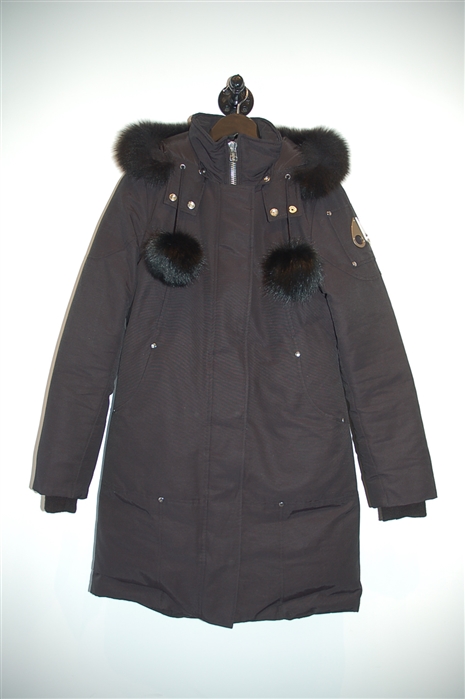 Basic Black Moose Knuckles Parka, size S