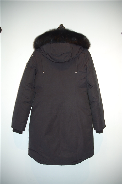 Basic Black Moose Knuckles Parka, size S