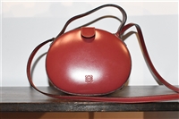 Burgundy Loewe Handbag, size S