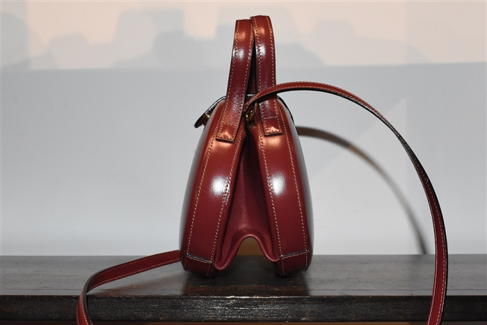 Burgundy Loewe Handbag, size S