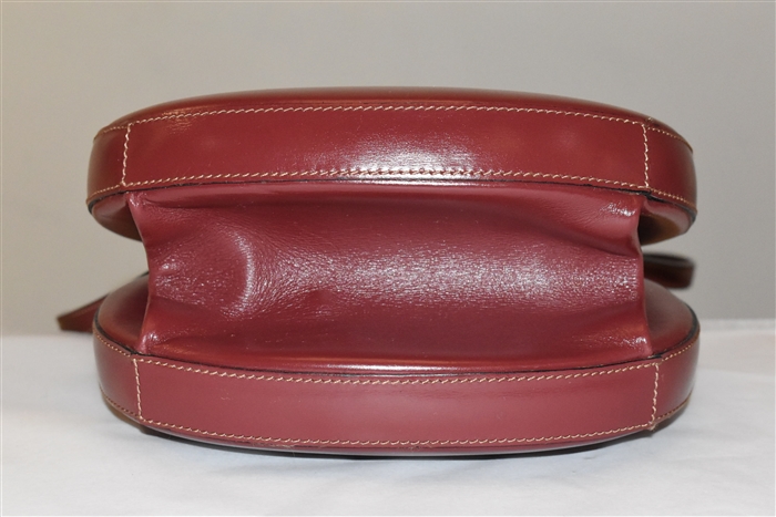 Burgundy Loewe Handbag, size S