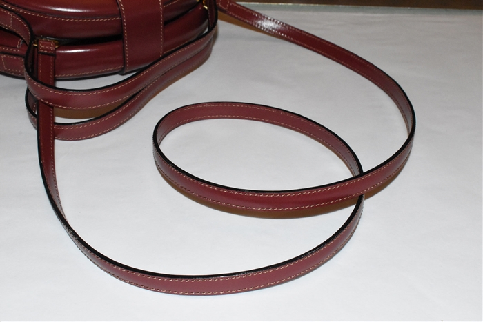 Burgundy Loewe Handbag, size S