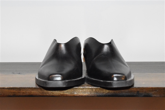 Black Leather Proenza Schouler Mules, size 8.5