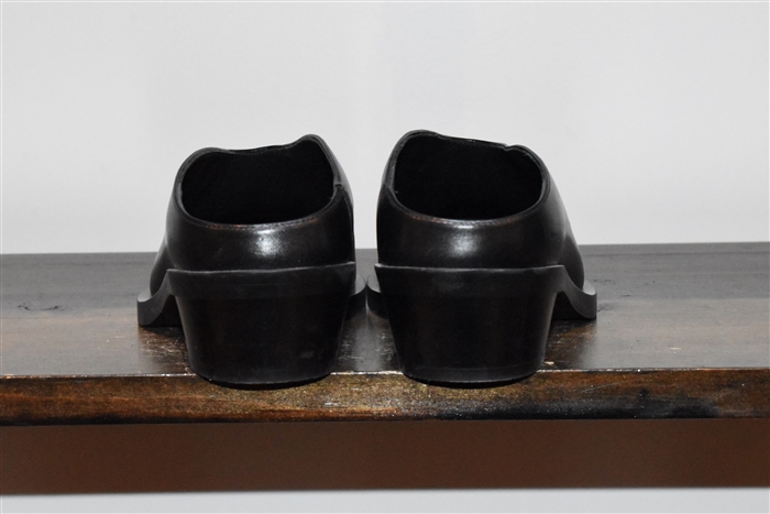 Black Leather Proenza Schouler Mules, size 8.5