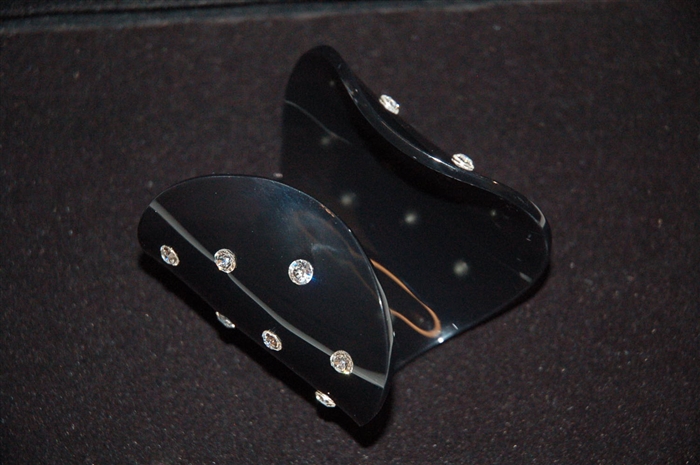 Black Jenny Bird Cuff, size O/S