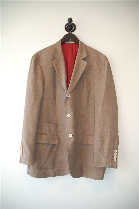 Houndstooth Brunello Cucinelli Blazer, size 44