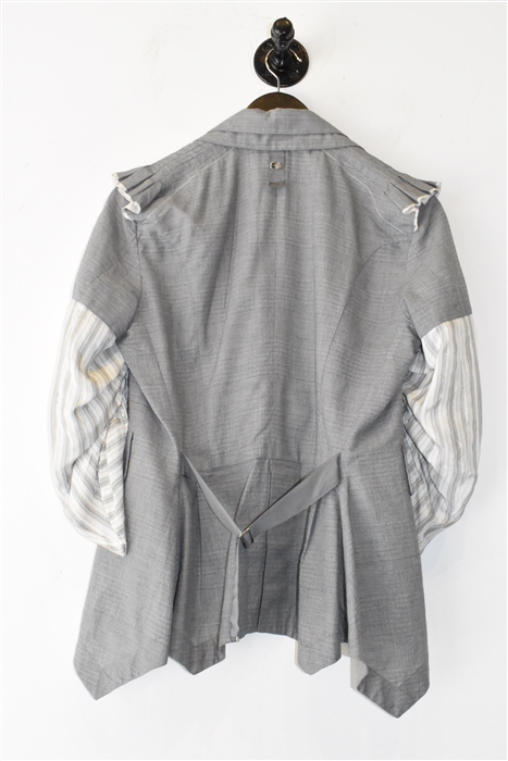 Gray Check High Blazer, size 8