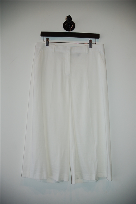 Bright White Theory Culottes, size 8