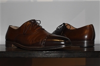 Burnished Brown Salvatore Ferragamo Oxford, size 8.5