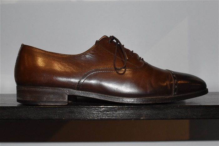 Burnished Brown Salvatore Ferragamo Oxford, size 8.5