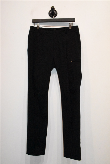 Basic Black James Perse Trousers, size 30