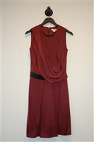 Maroon Helmut Lang Cocktail Dress, size 2