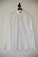 Bright White Calvin Klein 205W39NYC Button Shirt, size L