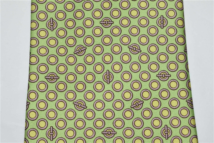 Lime Hermes Tie, size O/S