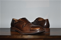 Dark Leather Brunello Cucinelli Monkstrap, size 11