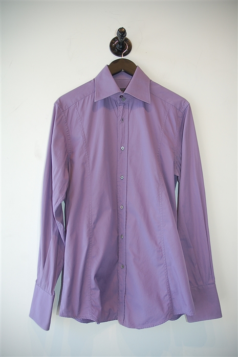 Violet Gucci Button Shirt, size M