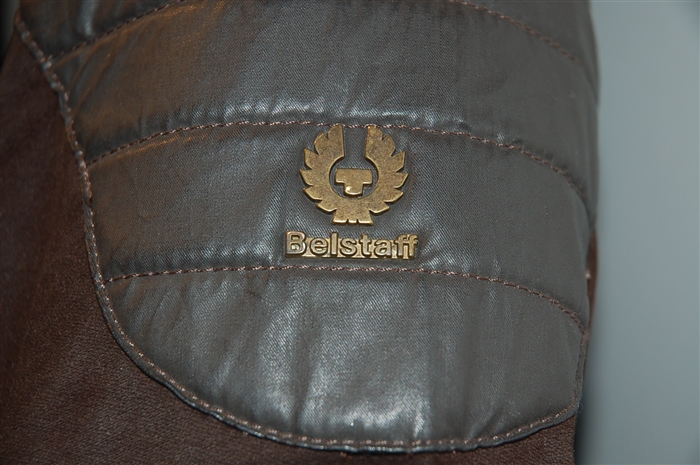 Ebony Belstaff Motorcycle Jacket, size L