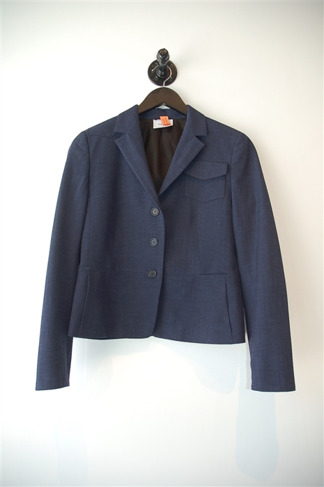 Navy Akris - Punto Suit Jacket, size 6