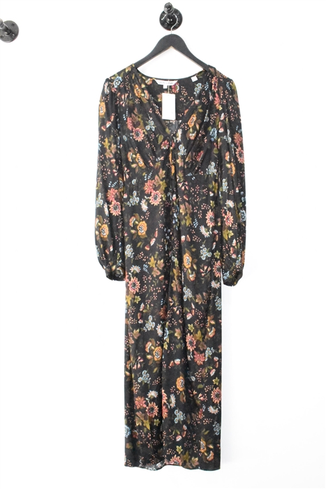 Floral Veronica Beard Midi Dress, size 4