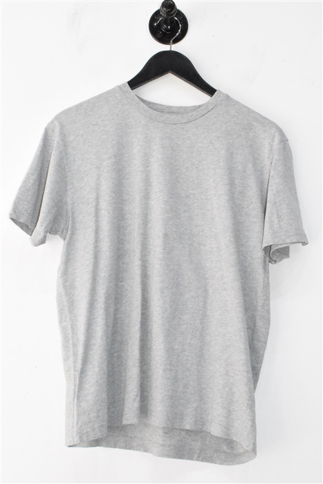 Heather Gray Sunspel T-Shirt, size M