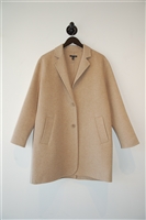 Sandy Beige Eileen Fisher Coat, size S