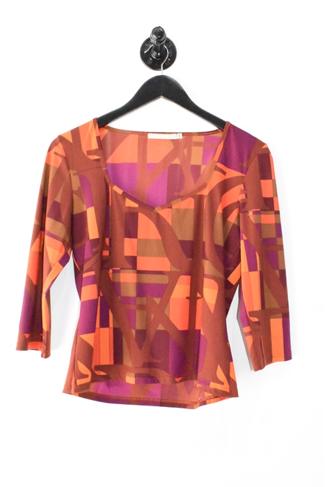 Geometric Nina Ricci Pullover, size M
