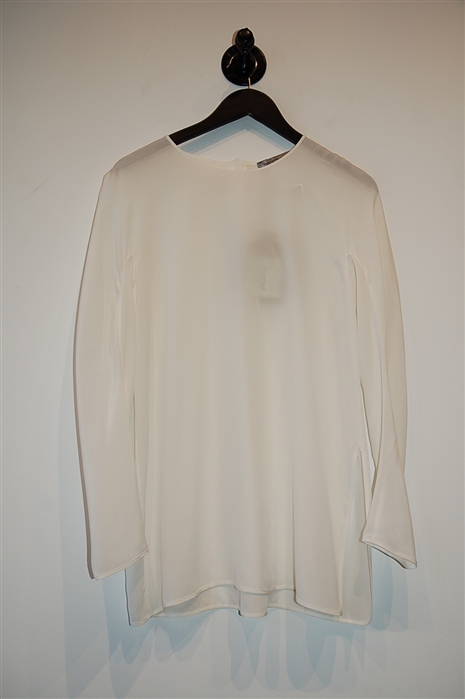 Soft White Sportmax Tunic, size 6