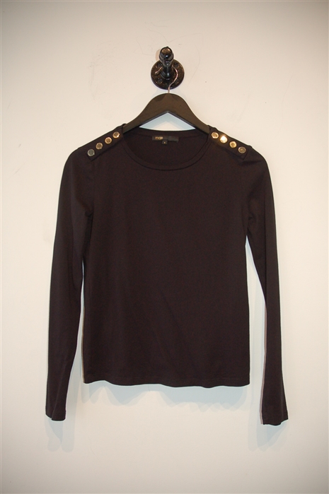 Basic Black Maje Pullover, size S