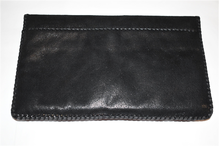 Shiny Black Stella McCartney Clutch, size M