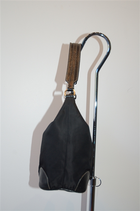 Basic Black Prada Shoulder Bag, size S